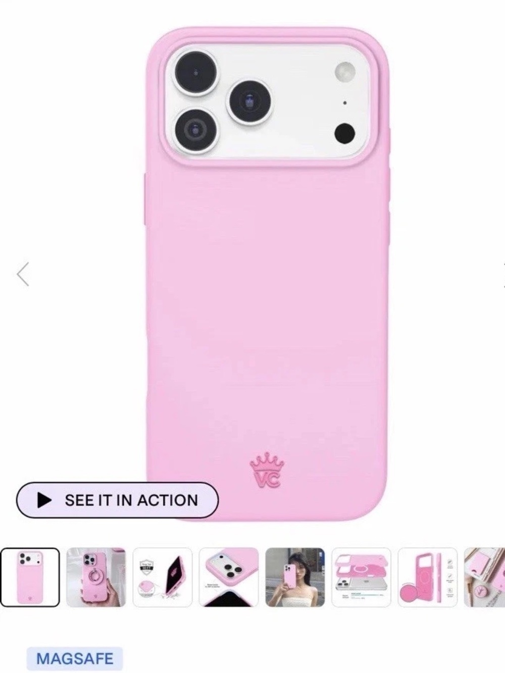 NEW-iPhone17 Velvet Caviar Pink Sugar iPhone Case